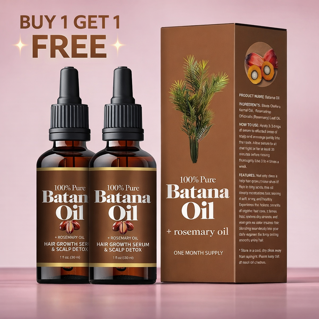 Batana Hair Oil + Serum [Buy 1 Get 1 Free]