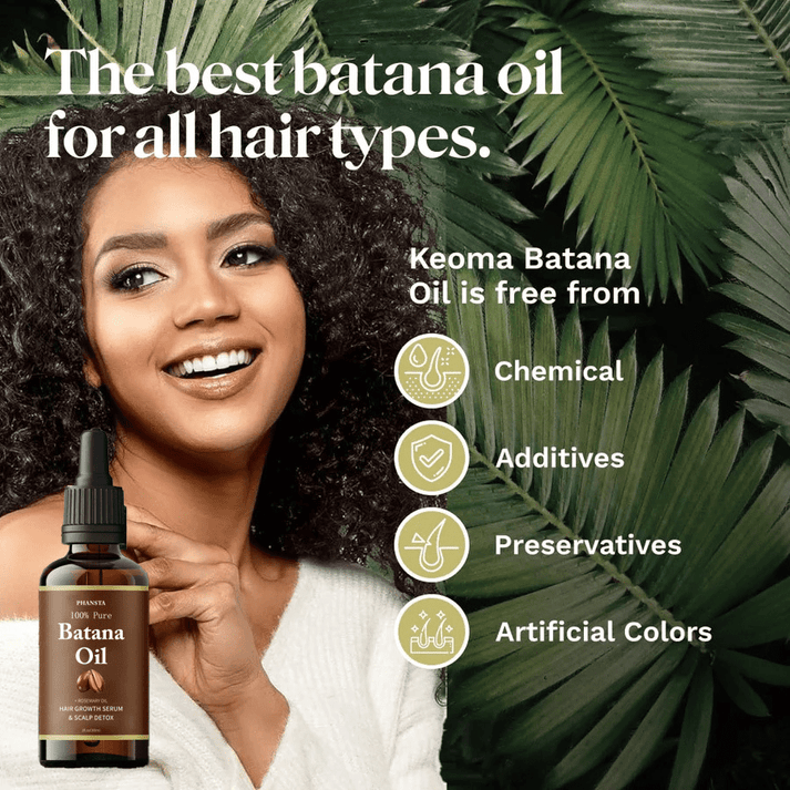 Batana Hair Oil + Serum [Buy 1 Get 1 Free]